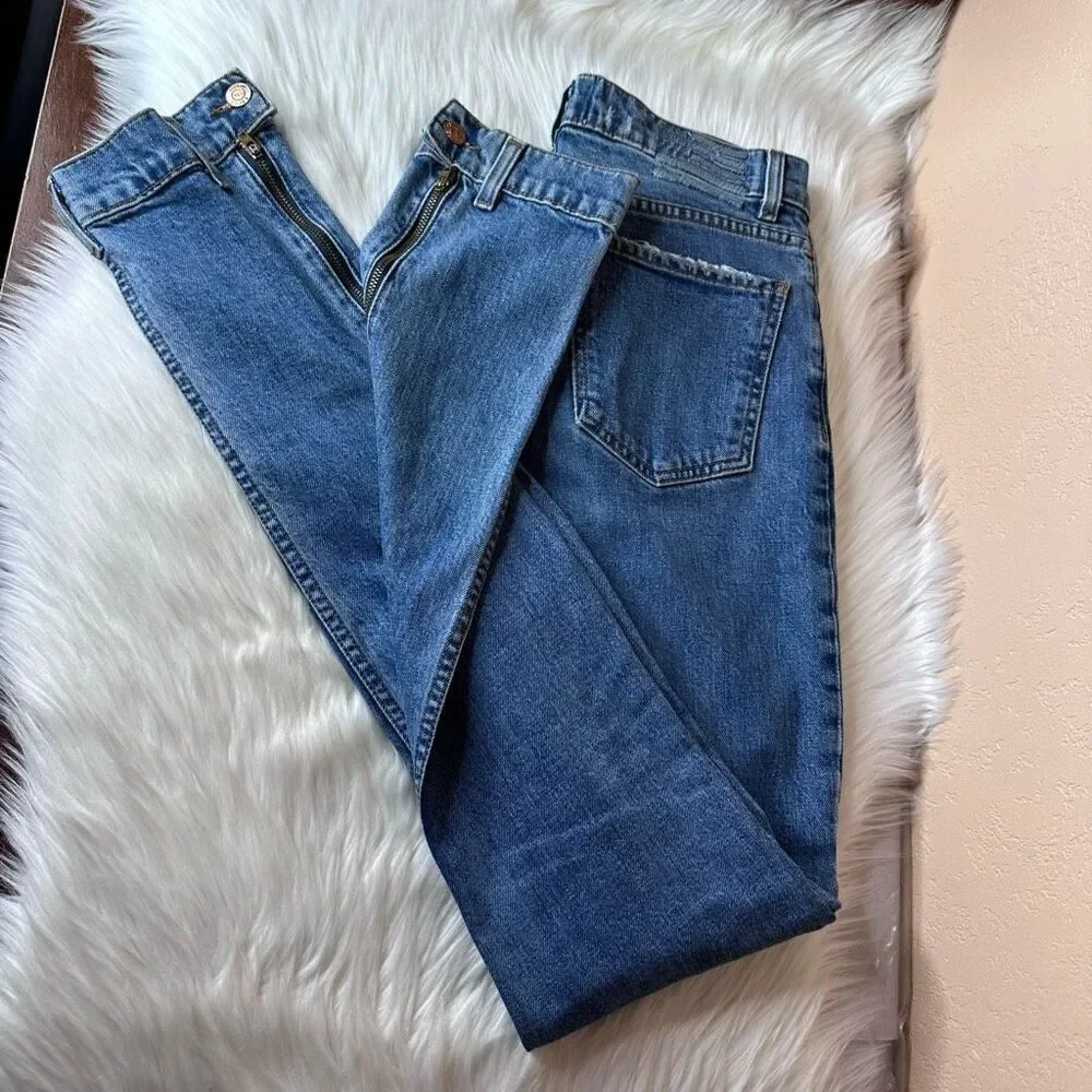 Revice Denim Farrah Medium Wash Jeans Size 28